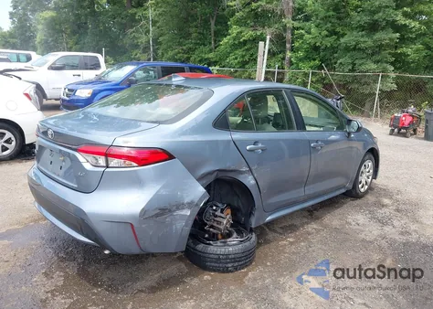 2020 Toyota Corolla Le z USA, uszkodzony, nr VIN JTDEPRAE9LJ059370
